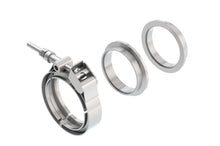 Load image into Gallery viewer, Borla Universal 2.25in Stainless Steel 3pc V-Band Clamp w/ Male and Female Flanges - 18007