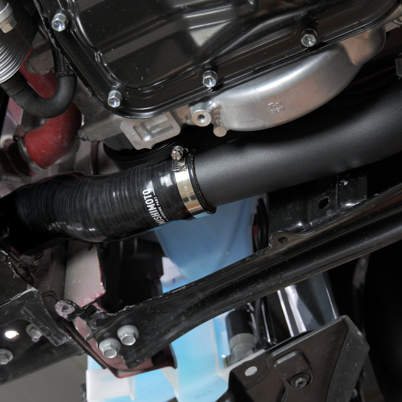 Mishimoto 2023+ Toyota GR Corolla Intercooler & Pipe Kit - Silver Cooler - Red Pipes - MMINT-GRC-23KSLRD