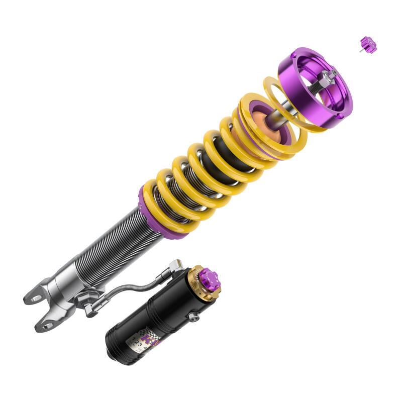 KW Coilover Kit V4 Porsche 911 (991) Turbo Coupe & Cabrio w/ PASM - 3A771079