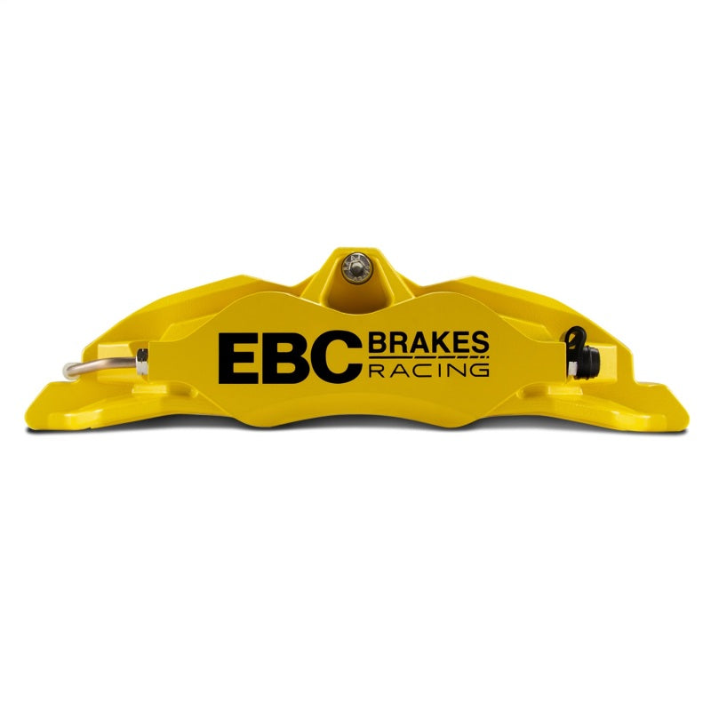 EBC Racing 15-21 Volkswagen GTI Mk7 Yellow Apollo-4 Calipers 355mm Rotors Front Big Brake Kit - BBK005YEL-2
