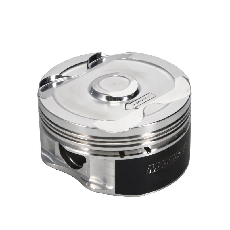 Manley 2018+ Ford Coyote 5.0L DOHC -6cc Dish 3.662in Bore 10:1 CR Extreme Duty Platinum Piston Set - 595700CE-8