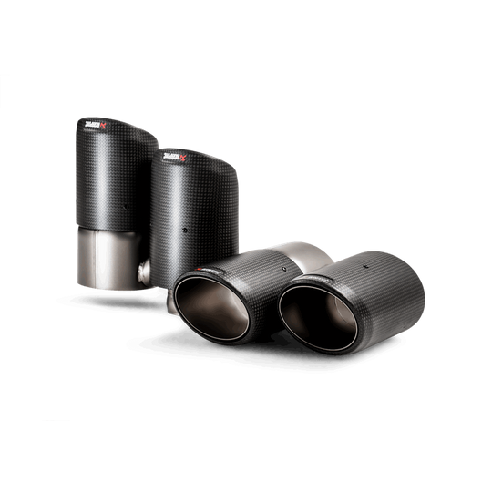 Akrapovic 2018+ Porsche Cayenne V6 (536) Tail Pipe Set (Carbon) - TP-CT/53