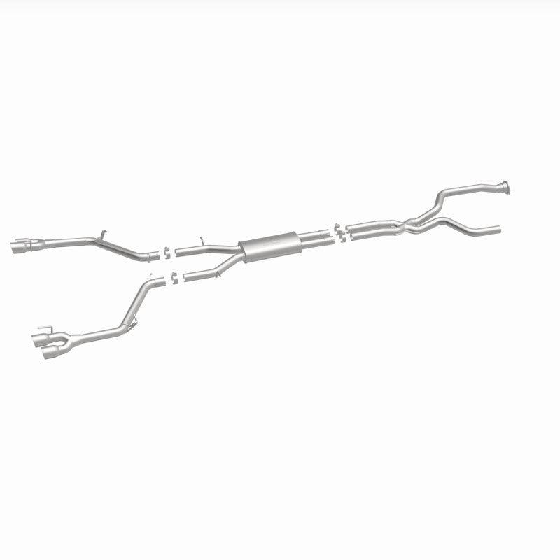 MagnaFlow CatBack 16-19 Cadillac CT6 V6 3.0L Street Series 2.5in Pipe Dia Polished Tips - 19301
