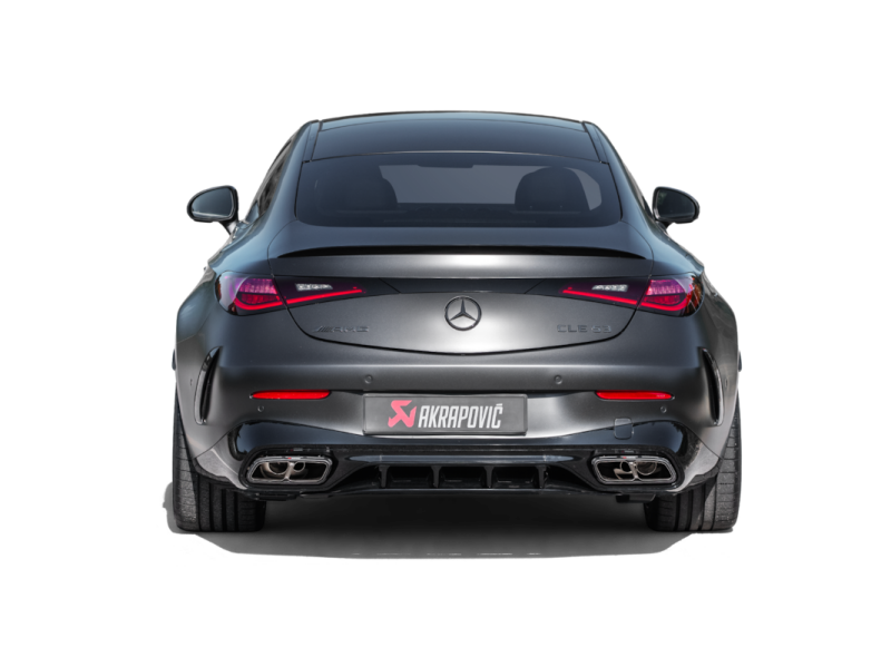 Akrapovic 24-26 Mercedes Benz CLE 53 4MATIC / Cabriolet (C236 / A236) Titanium Slip On Exhaust - S-ME/T/16H
