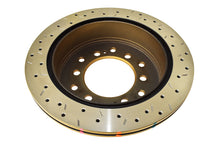 Load image into Gallery viewer, DBA Toyota Cruiser Rear Drilled &amp; Slotted 4000 Series Rotor - DBA4793XS