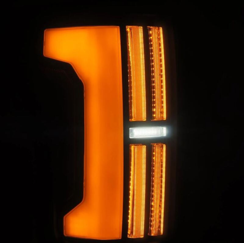AlphaRex 07-13 Toyota Tundra Nova-Series LED Tail Lights - Black - 670032