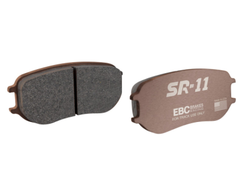 EBC Racing 10-16 Lotus Evora 3.5L SR-11 Sintered Race Front Brake Pads - DP8036.16SR11