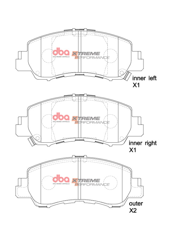 DBA 2018+ Mitsubishi Eclipse Cross XP Performance Front Brake Pads - DB15048XP