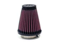 Load image into Gallery viewer, K&amp;N Universal Rubber Filter Round Tapered 1-11/16 Flange 3.5in Base OD x 2in Top OD x 4in H - R-1080