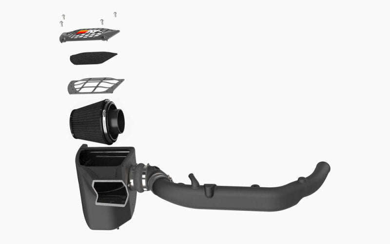 K&N 21-23 Ford Bronco 2.7L V6 F/I DRYFLOW Performance Air Intake System - 30-2619