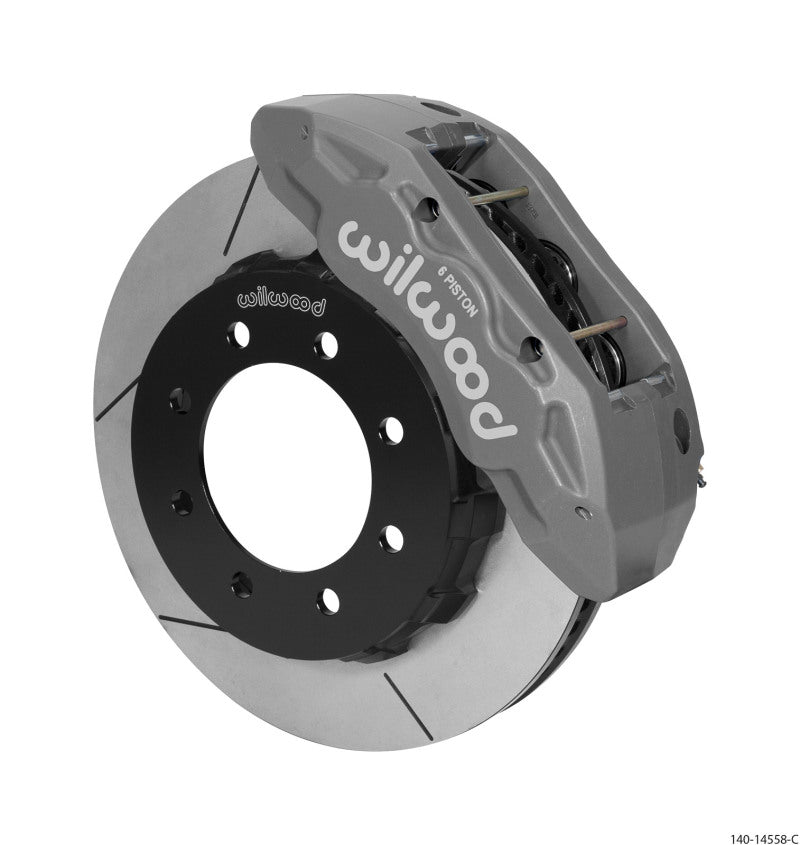 Wilwood TX6R Front Kit 15.00in Clear Ano 13-17 Ford F-250/F-350 - 4WD - 140-14558-C