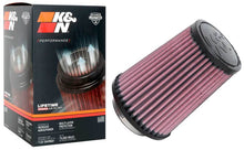 Load image into Gallery viewer, K&amp;N Universal Rubber Filter 2-1/2in Flg / 4-1/2in OD B / 3-1/2in OD T / 6in H - Black Top - RU-5062XD