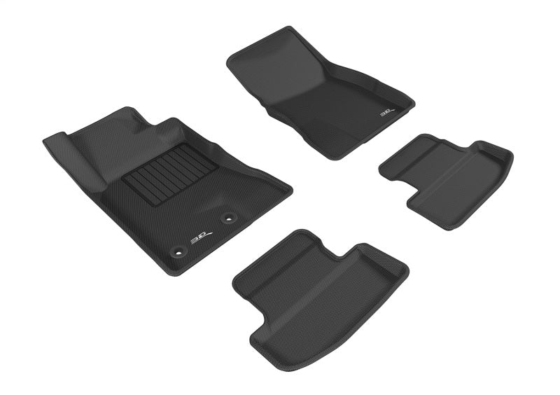 3D MAXpider 15-26 Ford Mustang Kagu Black Full Set (2 EYELETS) - L1FR08501509