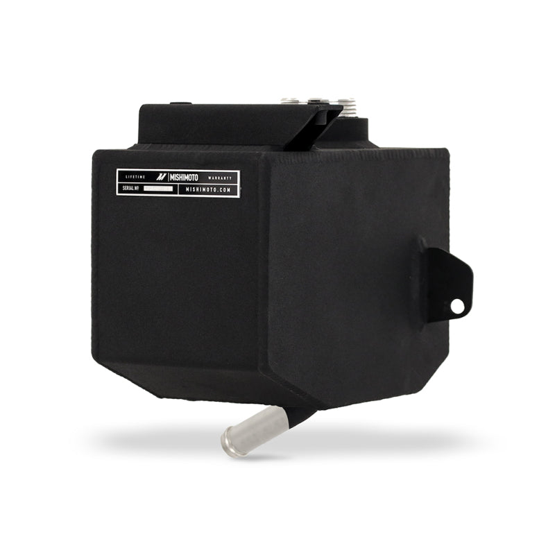 Mishimoto 2021+ Ford Bronco 2.3/2.7L EcoBoost Expansion Tank - Micro Wrinkle Black - MMRT-BR-21MWBK