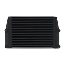 Load image into Gallery viewer, Mishimoto Heavy-Duty Oil Cooler - 10in. Same-Side Outlets - Black - MMOC-SSO-10BK