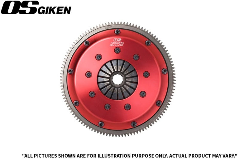 OS Giken Nissan Skyline GTS R33 (STR2CD) STR Twin Plate Dampened Clutch - NS225-BJ6