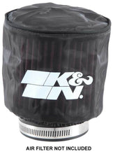 Load image into Gallery viewer, K&amp;N Black Drycharger Round Straight Air Filter Wrap 4.5in ID x 4in H - RB-0900DK