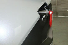 Load image into Gallery viewer, Cusco 2019+ Toyota RAV4 (XA5 - 5th Gen) Steel Folding Type Tow Hook Front Only - Red