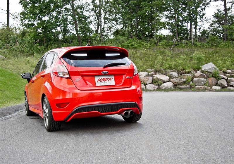 MBRP 14-19 Ford Fiesta ST 1.6L EcoBoost 3in Dual Outlet Alum Cat Back - S4202AL