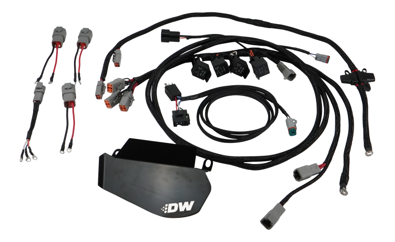 DeatschWerks 09-24 Nissan GT-R R35 X3 Fuel Pump Module PNP Heavy Duty Hardwire Kit - R35-FPHWK-HD
