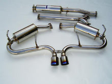 Load image into Gallery viewer, Invidia 03-04 Mini Cooper S 60mm (80mm tip) Titanium Tip Cat-back Exhaust *OVERSIZE SHIPPING* - HS03MCSGTT