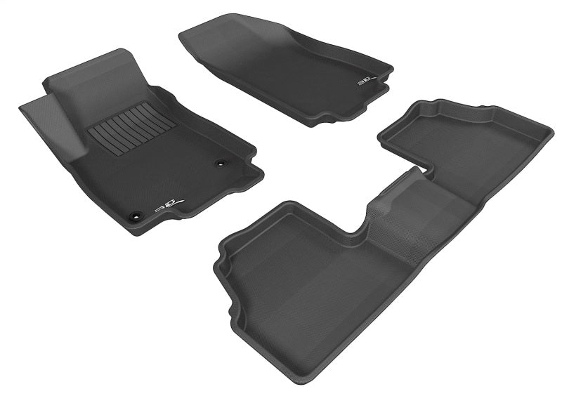 3D MAXpider 14-22 Chevrolet TRAX Kagu Black Full Set - L1CH06501509
