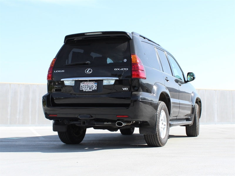 aFe MachFORCE XP Cat-Back 05-09 Lexus GX470 V8 4.7L 409SS w/ Oval Polished Tips Exhaust System - 49-46016-P