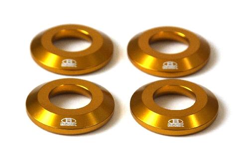 BLOX Honda S2000 Racing Differential Collar Kit - Silver - BXDL-00100-SI