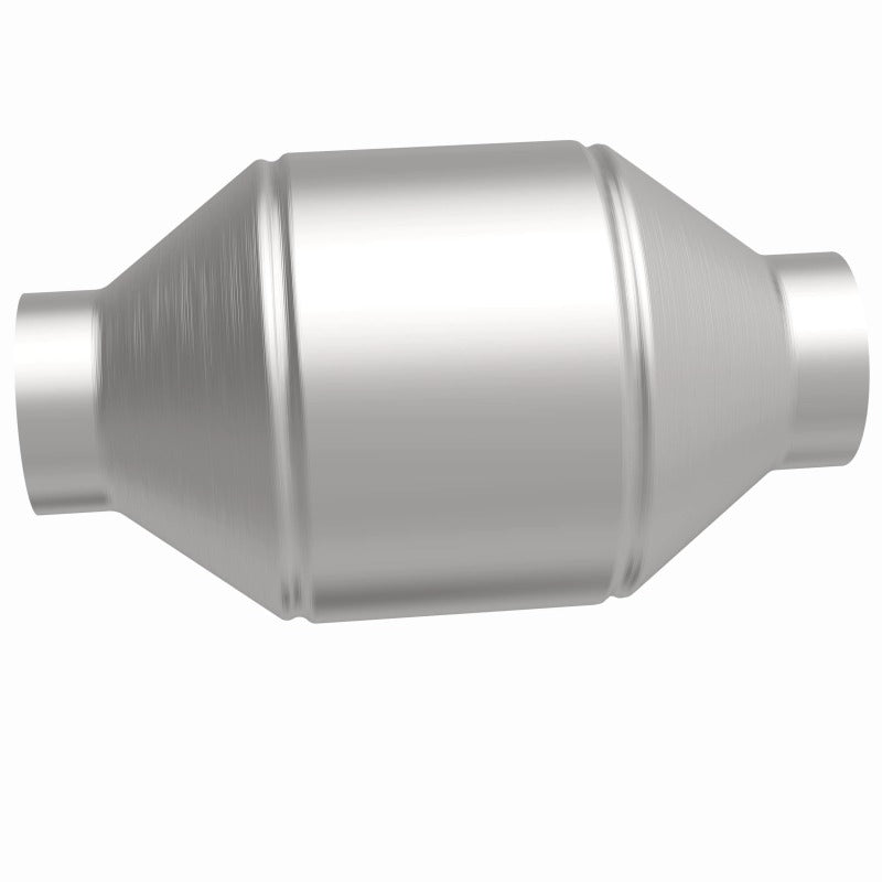 MagnaFlow Conv Univ 2.25in Inlet/Outlet Center/Center Round 3in Body L x 5in W x 8.75in Overall L - 51655