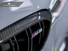 Load image into Gallery viewer, AutoTecknic Carbon Fiber Front Grille Surround Set - BMW F90 M5