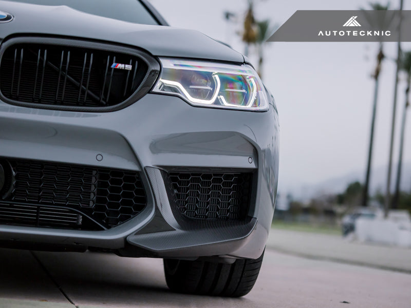 AutoTecknic Dry Carbon Performante Aero Splitters - BMW F90 M5 | F90 M5 Competition Pre-LCI