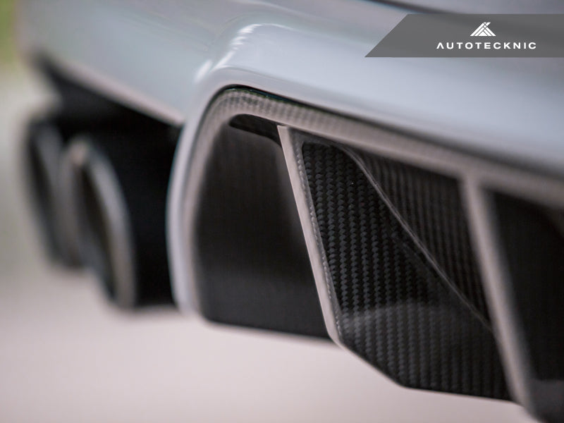 AutoTecknic Dry Carbon Competition Rear Diffuser - BMW F90 M5