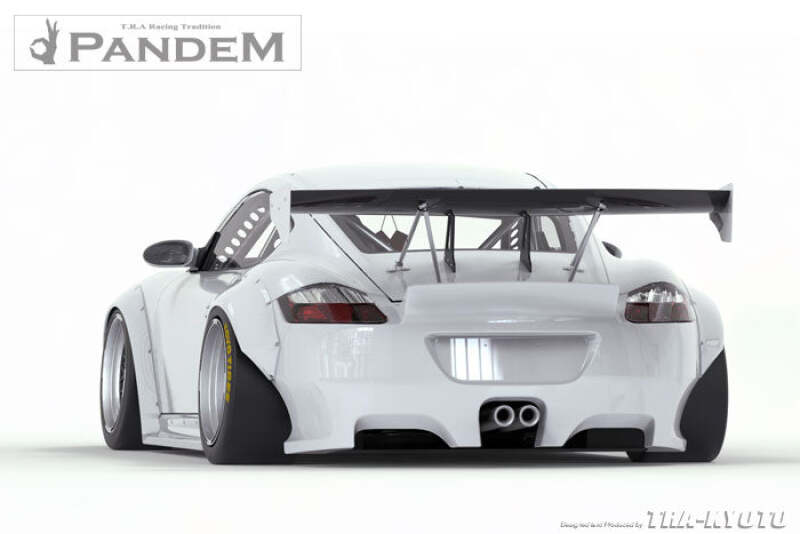 GReddy 05-08 Porsche Cayman (987.1) Rocket Bunny Full Wide-Body Aero Kit w/o Wing - 17090520