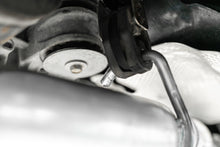 Load image into Gallery viewer, MBRP 15-16 Dodge Challenger 5.7L HEMI SS 3in Quad Split Rear Exit w/ Carbon Fiber Tips - T304 - S71163CF