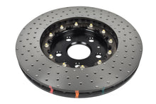 Load image into Gallery viewer, DBA 2020+ Chevrolet Corvette C8 Z51 Front 2-Piece Cross Drilled 5000 Series Rotor - DBA53928BLKXD