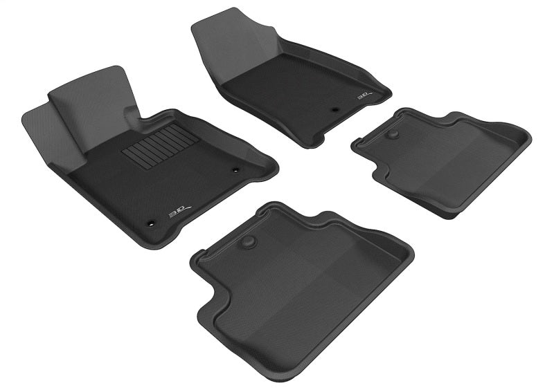 3D MAXpider 09-14 Acura TL FWD Kagu Black Full Set - L1AC00301509