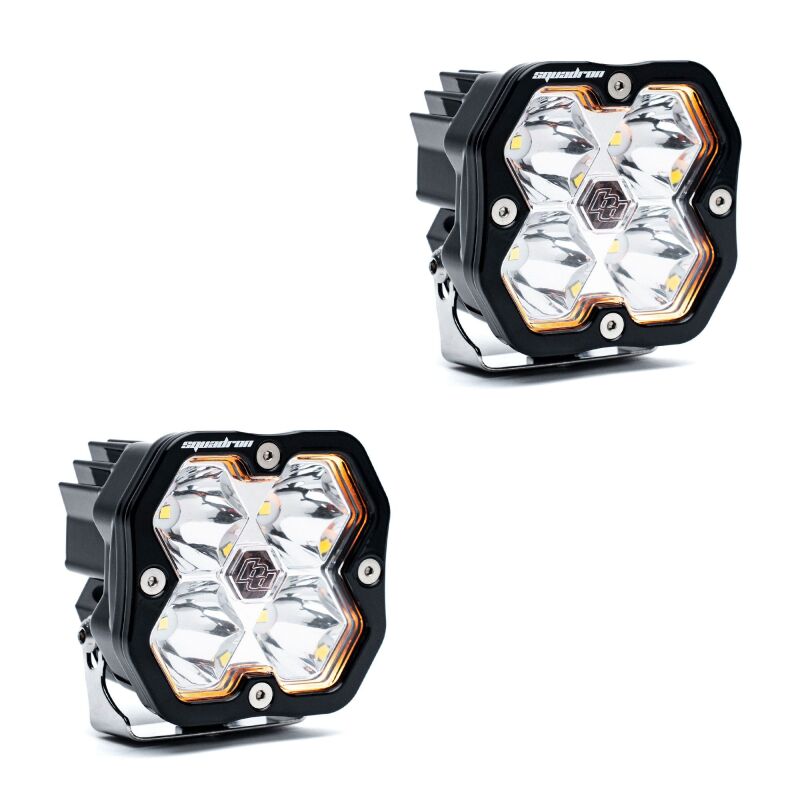 Baja Designs Squadron-R 2.0 Sport (Pair) LED Spot / No Harness - 5878012NH