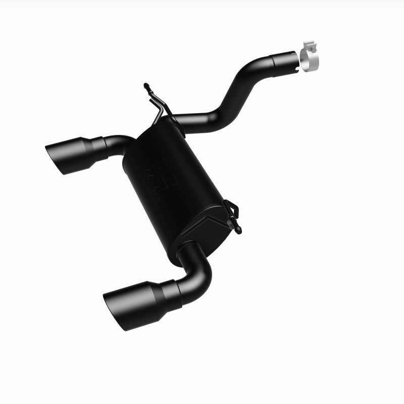 MagnaFlow 2018+ Jeep Wrangler 3.6L Dual Black Tip Axle-Back Exhaust - 19388