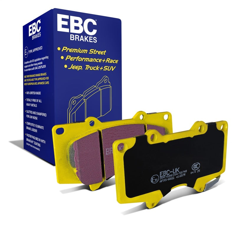 EBC 10+ Lexus GX460 4.6 Yellowstuff Front Brake Pads - DP41657R