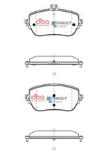 Load image into Gallery viewer, DBA 2018+ Mercedes-Benz CLA Street Series Front Brake Pads - DB15267SS