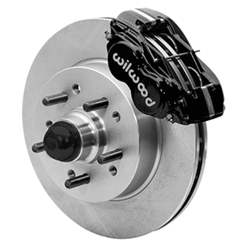 Wilwood 55-57 Chevy Bel Air Dynalite 4 Classic Kit, 5x4.75in Hub - 140-16906