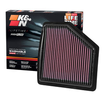 Load image into Gallery viewer, K&amp;N Replacement Panel Air Filter for 2016 Honda HR-V 1.8L - 33-5037