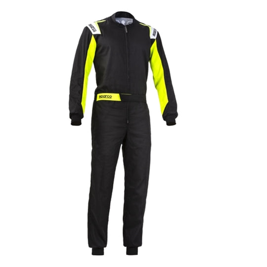 Sparco Suit Rookie Small BLK/YEL - 002343NRGF1S