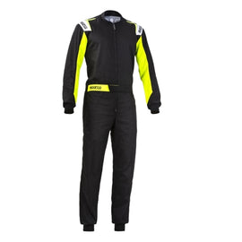Sparco Suit Rookie XXL BLK/YEL - 002343NRGF5XXL