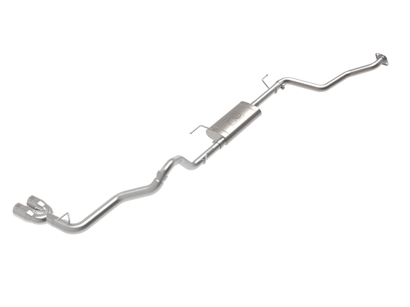 aFe 2024 Toyota Tacoma L4 2.4L Vulcan Series 2.5-3in 304 SS Steel Cat-Back Exhaust w/Polished Tips - 49-36074-P