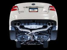 Load image into Gallery viewer, AWE Tuning Subaru WRX/STI VA/GV Sedan Track Edition Exhaust - Diamond Black Tips (102mm) - 3020-43066