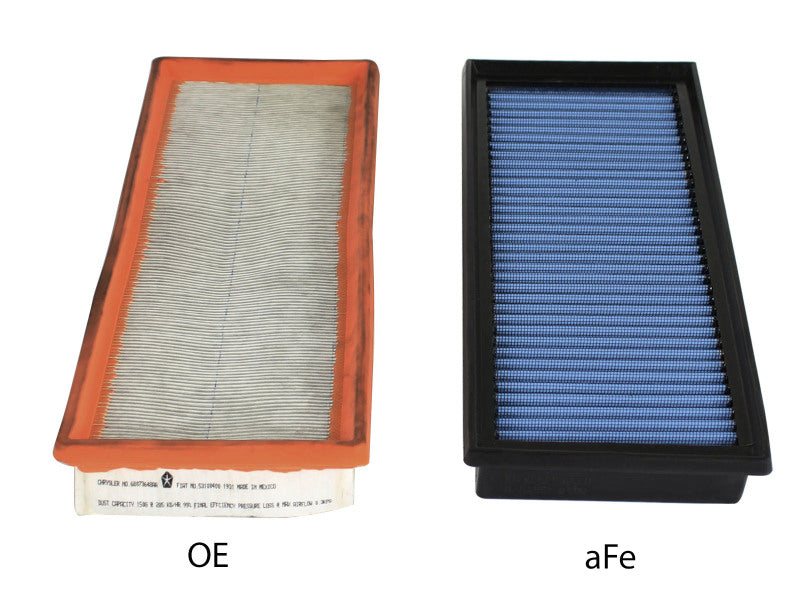 aFe MagnumFLOW OEM Replacement Air Filter PRO 5R 12-14 Fiat 500 L4 1.4L - 30-10252