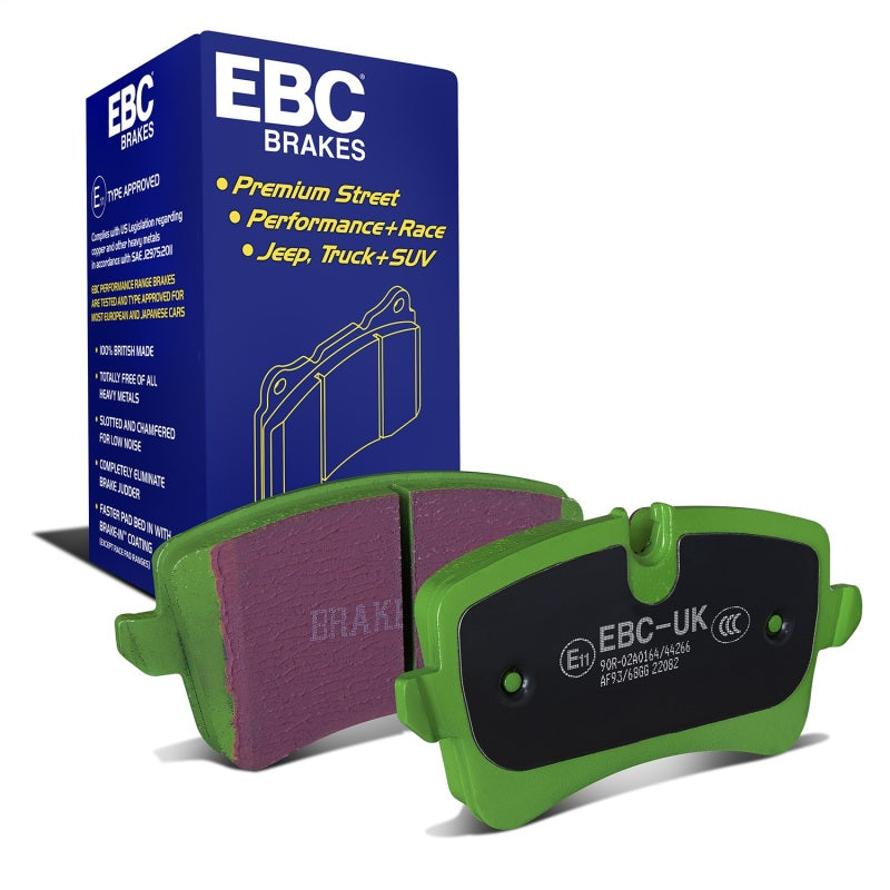 EBC 11 Audi A6 2.0 Turbo Greenstuff Rear Brake Pads - DP22082