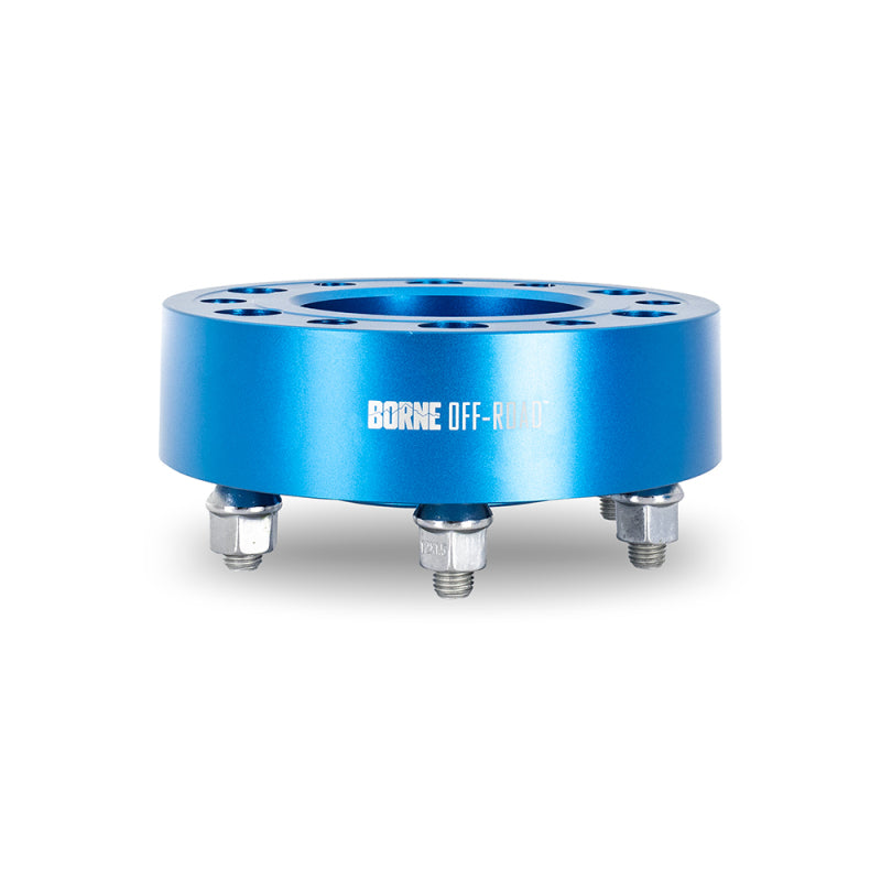 Mishimoto Wheel Spacers - 6x139.7 - 93.1 - 35mm - M12 - Blue - BNWS-001-350BL