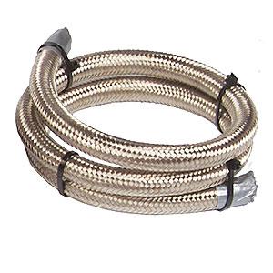 Aeromotive SS Braided Fuel Hose - AN-08 x 8ft - 15705